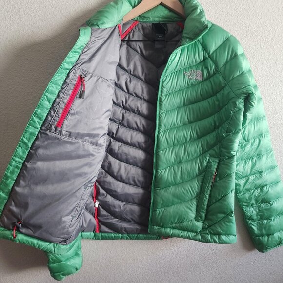 North Face Summit Series Jacket Womens Medium 800 Down Pertex Quantum Puffer - Picture 14 of 16